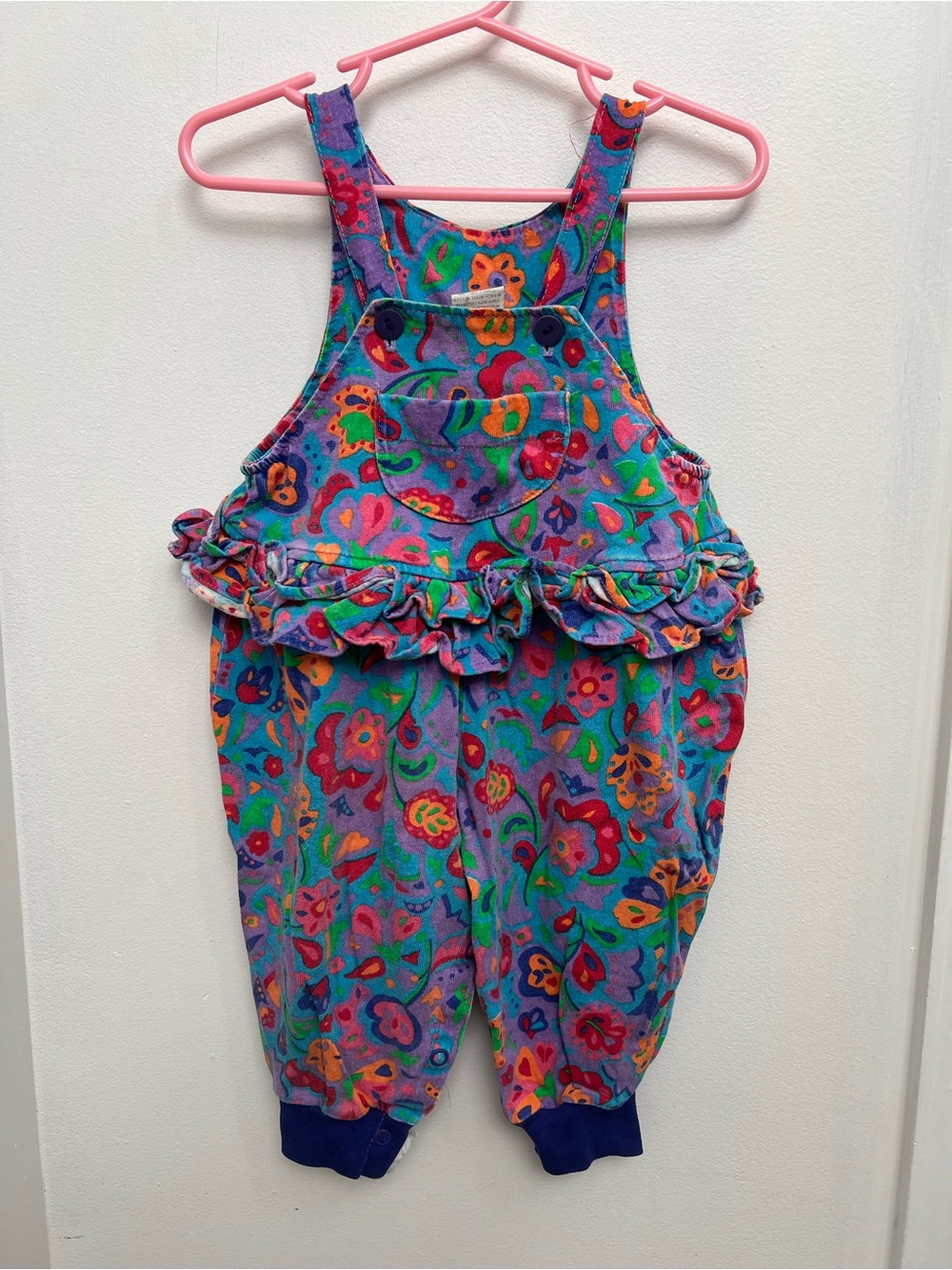 Vintage Baby Romper Made In USA Size 18 Months